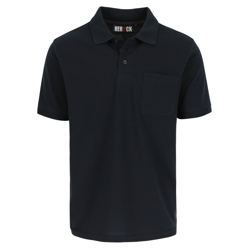 Leo polo manches courtes - Marine