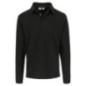 Troja polo manches longues - Noir