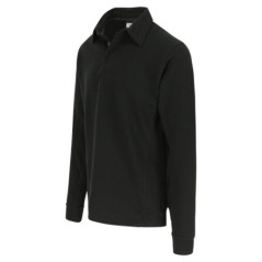 Troja polo manches longues - Noir