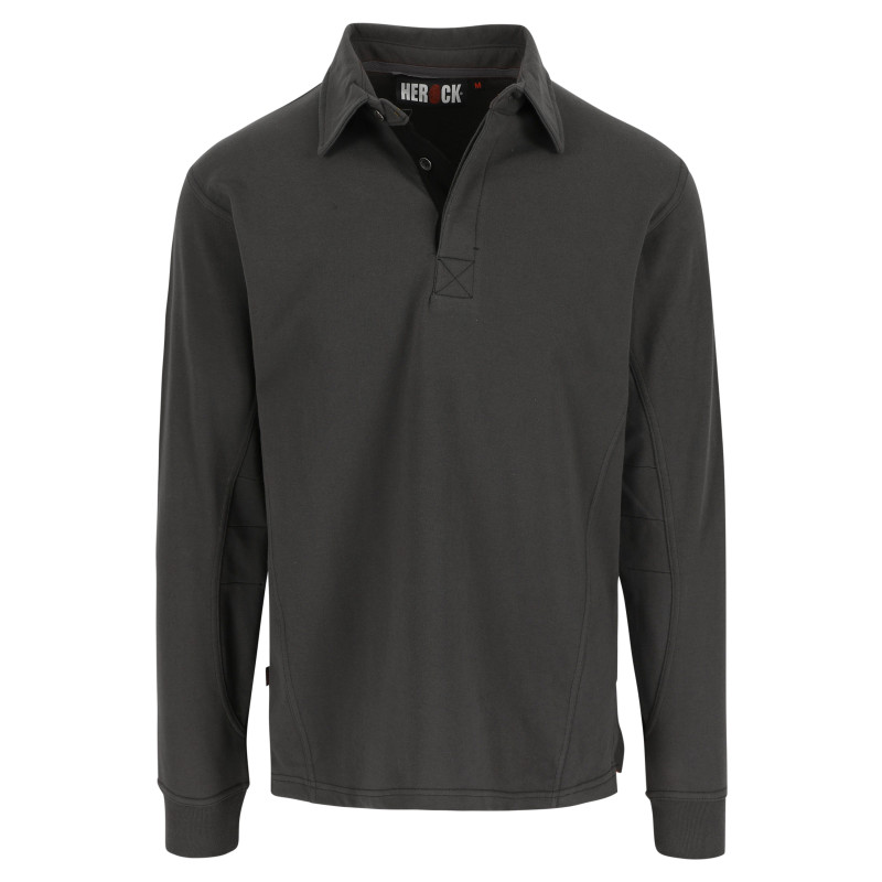Troja polo manches longues - Gris