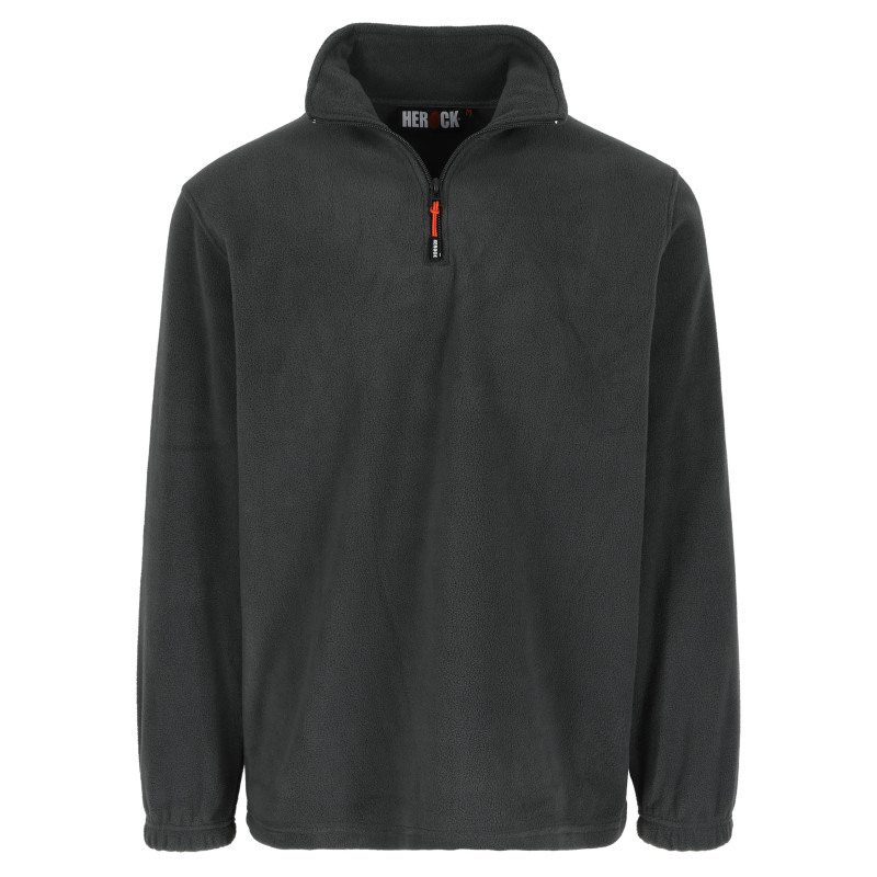 Antalis fleece sweater - Charbon