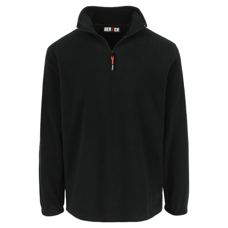 Antalis fleece sweater - Noir