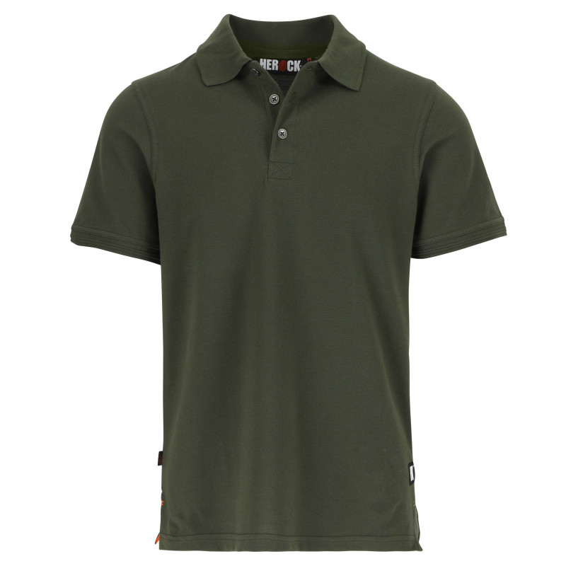 Levi polo manches courtes - Kaki Foncé