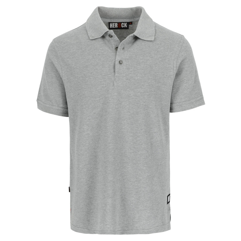 Levi polo manches courtes - Gris Claire