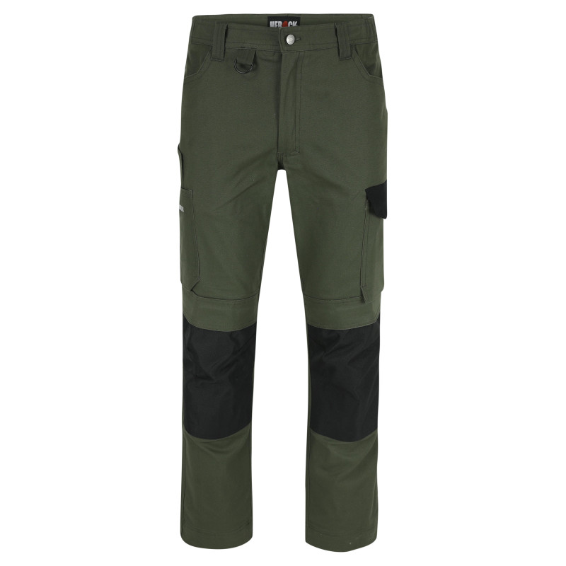 Dero pantalon - Kaki Foncé/Noir