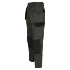 Spero pantalon - Kaki Foncé/Noir
