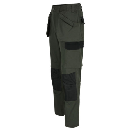 Spero pantalon - Kaki Foncé/Noir