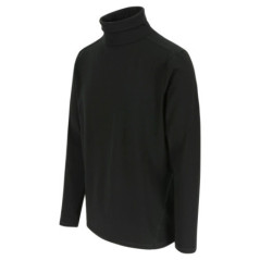 Lotis t-shirt col roulé manches longues - Noir