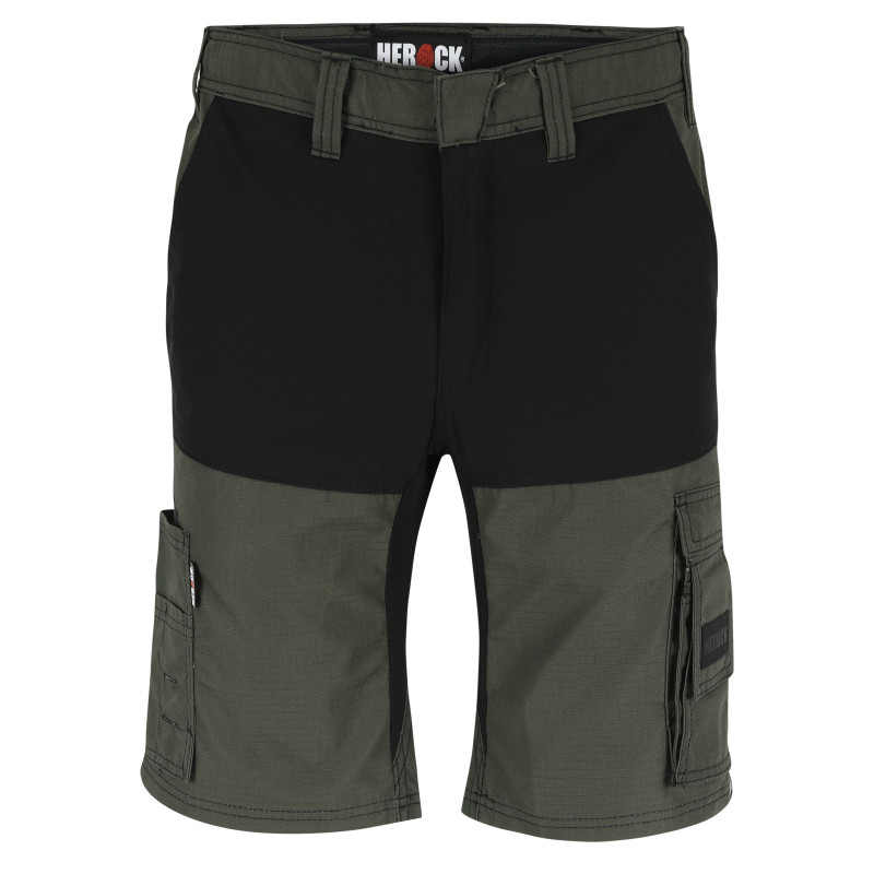 Kids hespar bermuda - Kaki Foncé/Noir