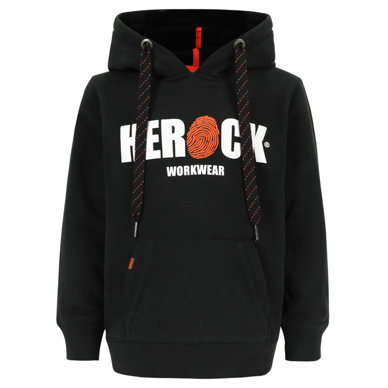 Kids hero sweater avec capuchon - Noir