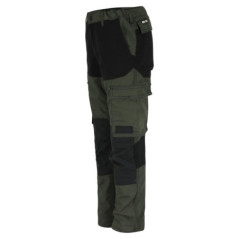 Kids hector pantalon - Kaki Foncé/Noir