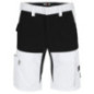 Hespar bermuda - Blanc/Noir