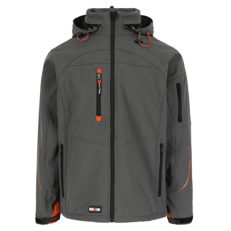 Poseidon softshell veste - Gris