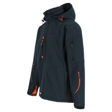 Poseidon softshell veste - Marine