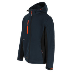 Trystan softshell veste - Marine/Noir