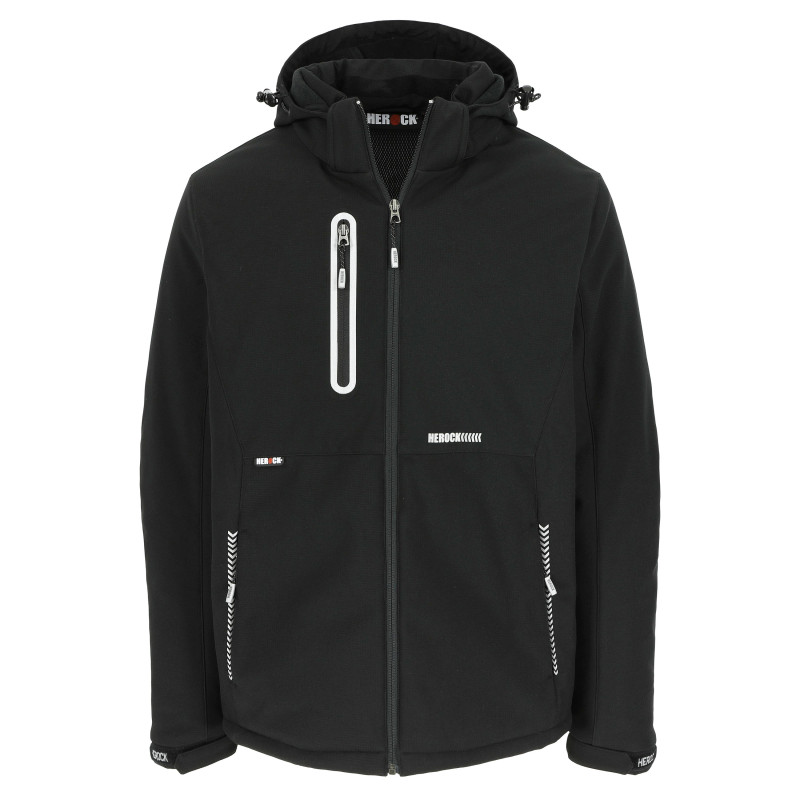 Taris softshell veste - Noir