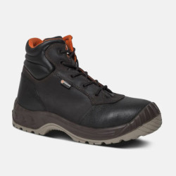 CHAUSSURES DE SECURITE HAUTES PARADE NAGORA MARRON EN ISO 20345 : 2011 S3 SRC CI HI