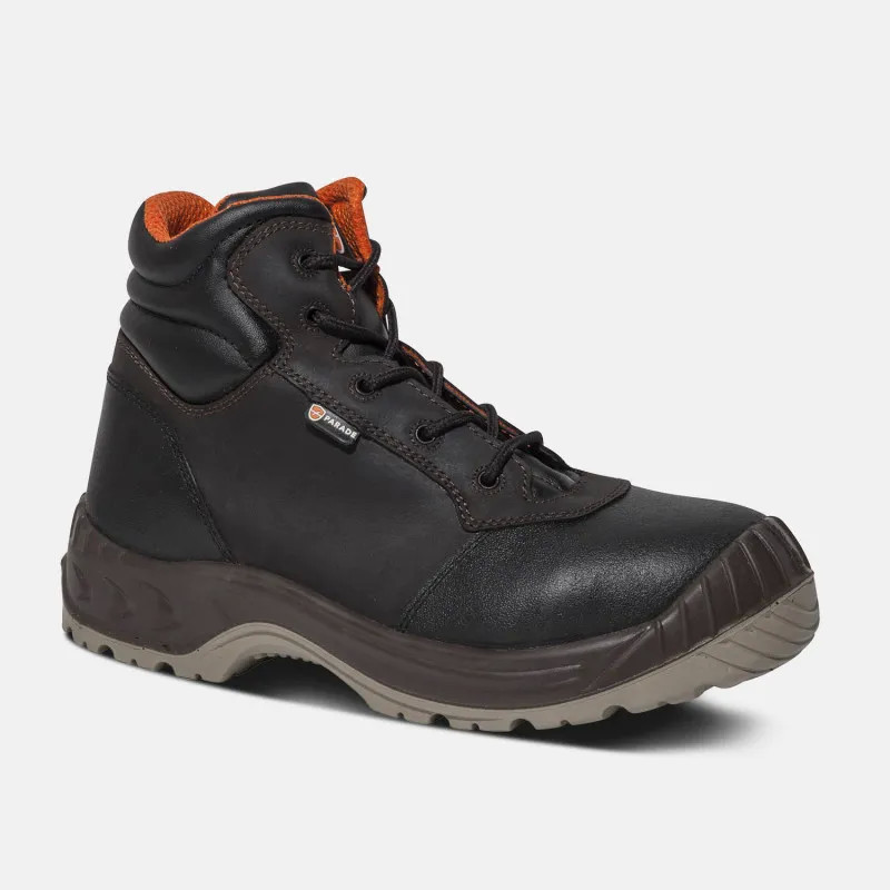High safety shoes - Nagora - Unisex - EN ISO 20345 - S3 SRC CI HI - Brown