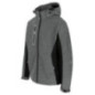 Flexor softshell veste - Gris/Noir Réfléchissante