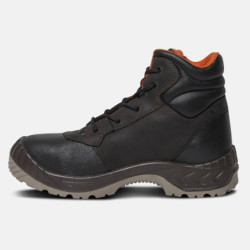 High safety shoes - Nagora - Unisex - EN ISO 20345 - S3 SRC CI HI - Brown