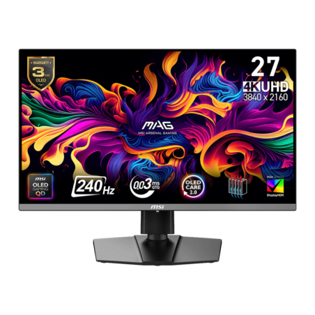 Écrans plats de PC - MSI - MAG 272UP QD-OLED X24 | Soul Rebel E-Shop
