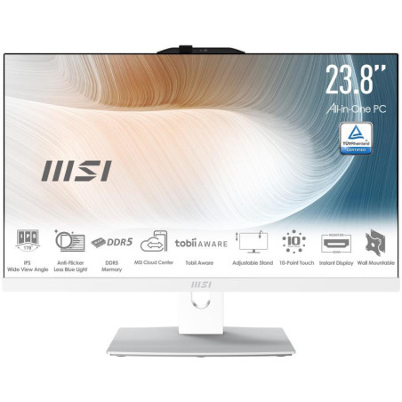 Pcs tout en un/stations de travail - MSI - Modern AM242 1M-2024XFR | Soul Rebel E-Shop