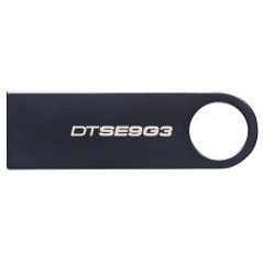 Lecteurs USB flash - Kingston Technology - 64 Go DataTraveler SE9 G3 - Nickel foncé | Soul Rebel E-Shop