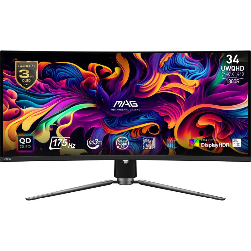 Écrans plats de PC - MSI - MAG 341CQP QD-OLED