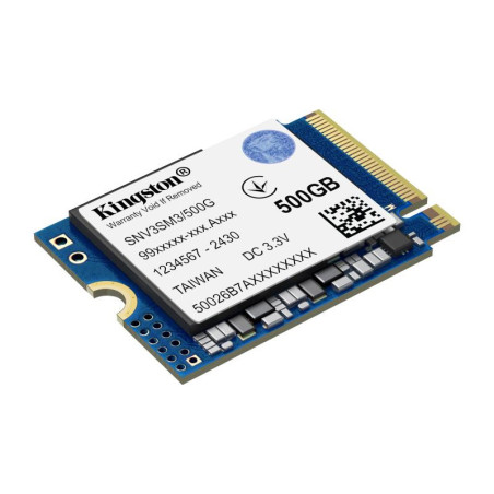 Disques SSD - Kingston Technology - 500G NV3 M.2 2230 NVMe SSD | Soul Rebel E-Shop