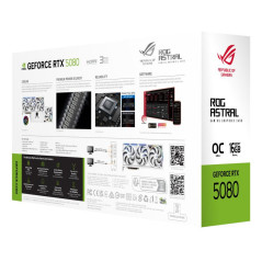 Cartes graphiques - ASUS - ROG-ASTRAL-RTX5080-O16G-WHITE | Soul Rebel E-Shop