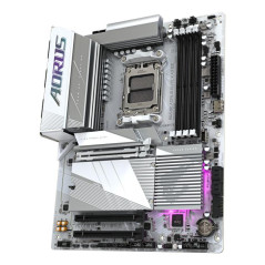 Cartes mères - GIGABYTE - B650E AORUS ELITE X AX ICE Carte mère - AMD Ryzen série 9000, VRM 12+2+2 phases, jusqu'à 8000 MHz DDR5