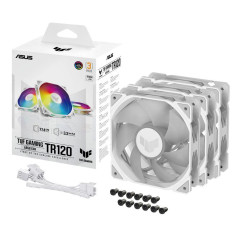 Systèmes de refroidissement d’ordinateur - ASUS - TUF GAMING TR120 ARGB 3IN1 White | Soul Rebel E-Shop