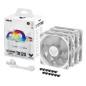 Systèmes de refroidissement d’ordinateur - ASUS - TUF GAMING TR120 ARGB 3IN1 White