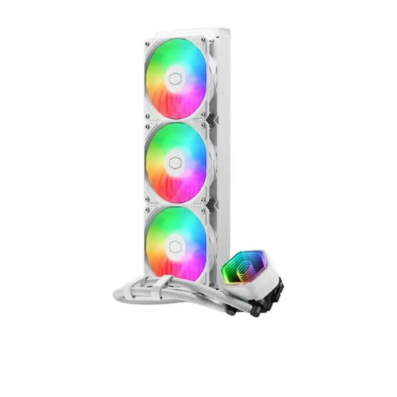 Cooler Master MasterLiquid 360 Core II White Processeur Kit de refroidissement du liquide 12 cm Blanc 1 pi