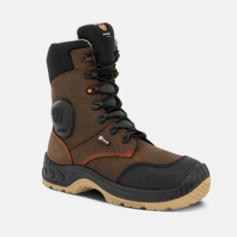 Very high safety shoes - Narena - Unisex - EN ISO 20345 - S3 SRC AN CI HI HRO - Cognac
