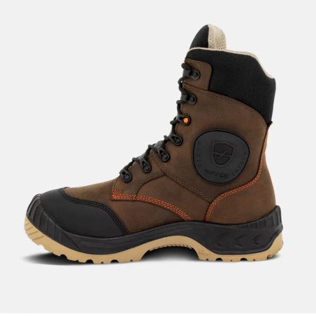 Very high safety shoes - Narena - Unisex - EN ISO 20345 - S3 SRC AN CI HI HRO - Cognac
