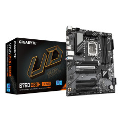 Cartes mères - GIGABYTE - B760 DS3H GEN5 Carte Mère – Compatible avec les processeurs Intel Core 14e génération, VRM numérique 8