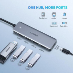 Hubs & concentrateurs - Ugreen - 70336 | Soul Rebel E-Shop