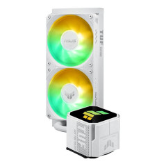 Systèmes de refroidissement d’ordinateur - ASUS - TUF GAMING LC III 240 ARGB WHT | Soul Rebel E-Shop