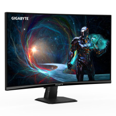 Écrans plats de PC - GIGABYTE - GS27QCA 27" Moniteur Gaming Incurvé QHD - 2560 x 1440, 180Hz, 1ms, 250 cd/m², FreeSync, HDR Read