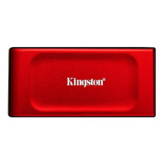 Lecteurs à circuits intégrés externes - Kingston Technology - 1To SSD externe XS1000 USB 3.2 Gen 2, Rouge | Soul Rebel E-Shop
