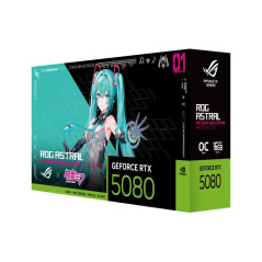 Cartes graphiques - ASUS - ROG-ASTRAL-RTX5080-O16G-HATSUNE-MIKU-EDITION | Soul Rebel E-Shop