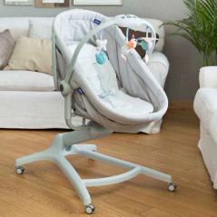 Chicco Baby Hug 4-in-1 – Glacial | Crib, bouncer, highchair