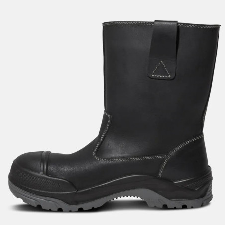 Narvix Men's Fur-Lined Safety Boots - EN ISO 20345 - S3 SRC CI HI - Black