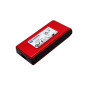 Lecteurs à circuits intégrés externes - Kingston Technology - 2To SSD portable XS1000 USB 3.2 Gen 2, Rouge