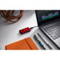 Lecteurs à circuits intégrés externes - Kingston Technology - 2To SSD portable XS1000 USB 3.2 Gen 2, Rouge