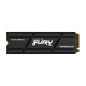 Disques SSD - Kingston Technology - 2000G RENEGADE PCIe 4.0 NVMe SSD W/ Radiateur de dissipation thermique