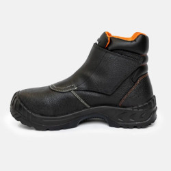 High-top welder safety shoes - N-fuze - Unisex - EN ISO 20345 - S3 - Black