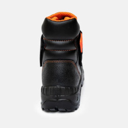 High-top welder safety shoes - N-fuze - Unisex - EN ISO 20345 - S3 - Black