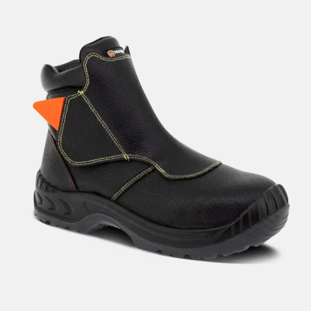 High safety shoes for welders - N-fuze - Unisex - EN ISO 20349-2 - S3 SRC - Black